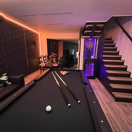 Maison 3 Chambres, Jacuzzi, Billard, Sauna, Air Soccer Lägenhet Verviers