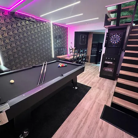 Maison 3 Chambres, Jacuzzi, Billard, Sauna, Air Soccer Lägenhet Verviers